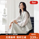 對白（DUIBAI）法式小香風(fēng)彩點(diǎn)馬甲半身裙兩件套女2026春新款高級感氣質(zhì)套裝 米灰色 M