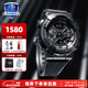 卡西歐（CASIO）G-SHOCK小鋼炮金屬表殼防震防水自動(dòng)LED運動(dòng)男士女士手表一對表 GM-110BB-1APR