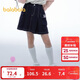 巴拉巴拉兒童牛仔裙子2024夏季女童半身裙中大童時(shí)尚甜酷208224112001