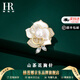 赫蓮娜HR輕奢珍珠山茶花胸針時(shí)尚領(lǐng)花西裝胸針優(yōu)雅情人節生日禮物送女友 山茶花胸針