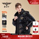 BOY LONDON【黑膠唱片】冬季幻彩短款無(wú)性別羽絨服N2891502 黑色N28915 M 偏大