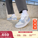 耐克（NIKE）Jordan官方耐克喬丹AJ312男子運動(dòng)鞋秋季新款低幫抓地HQ1190 101白/太空灰/白/氫藍/山峰白 44