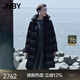 江南布衣（JNBY）【95白鵝絨】商場(chǎng)同款25冬新品羽絨服A型寬松立領(lǐng)長(cháng)款5X0C10190 001/本黑 XS