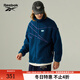 銳步銳步官方24新款男女同款舒適百搭仿羊羔絨休閑夾克外套 24FRM101UGBA 軍團藍 XL