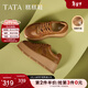 他她（TATA）糕糕鞋厚底德訓鞋女鞋子透氣松糕鞋休閑板鞋新款CX901AM5 黃棕（絨里） 38