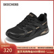 斯凱奇（Skechers）運動(dòng)鞋女2025新款秋透氣氣墊跑步鞋軟底休閑健步鞋117648