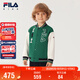 FILA斐樂(lè )兒童童裝外套2025年秋季男童小童休閑寬松排扣棒球服