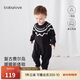 babylove【清倉】嬰兒連體衣秋冬款毛衫針織哈衣爬服寶寶毛衣保暖秋冬裝