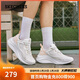斯凱奇（Skechers）糕糕鞋女鞋秋季厚底增高休閑鞋軟底輕便運動(dòng)鞋松糕鞋117519
