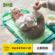 宜家（IKEA）GRONFINK格呂恩芬克嬰兒換衣墊嬰兒便攜式尿布更換墊 可折疊/綠色70x35cm