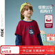 ASK JUNIOR【假兩件】?jì)和L(cháng)袖T恤26春中大童怪獸圖案小童打底衫男童上衣