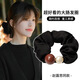 琪樂(lè )樂(lè )簡(jiǎn)約珍珠大腸發(fā)圈頭繩2025新款橡皮筋女扎頭發(fā)優(yōu)雅皮套高顏值發(fā)圈 黑色大腸發(fā)圈