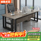 奧屋辦公桌簡(jiǎn)易單人經(jīng)理桌電腦桌簡(jiǎn)約現代主管桌子辦公室辦公桌椅組合 主圖款 120*60*75 無(wú)柜款 送主機托