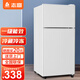 志高（CHIGO）小冰箱迷你小型家用冷藏冷凍兩用宿舍出租房用雙門(mén)辦公室電冰箱節能省電 【一級能效】66L白色【全國聯(lián)保丨節能省電】