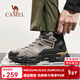 駱駝[昆侖山]登山鞋男防滑運動(dòng)徒步鞋越野爬山鞋女 F13A693005，米色，男 41