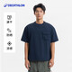 迪卡儂運(yùn)動(dòng)T恤男士SPW城市機(jī)能梭織口袋T恤-5764425