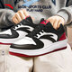 安踏元年板鞋男鞋運動(dòng)鞋男士春季低幫皮面易打理耐磨經(jīng)典潮流新年鞋子 【熱賣(mài)款推薦-元年1】白/黑/紅8068-9 新年配色 41