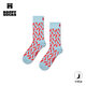 Happy Socks【2026新款】男女士潮牌個(gè)性小眾創(chuàng  )意圖案襪子沙丁魚(yú)中時(shí)尚筒襪 火紅沙丁魚(yú) 均碼 36-40