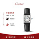 卡地亞(Cartier)坦克系列石英白盤(pán)皮帶29.5*22mmWSTA0110（WSTA0135）