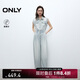 ONLY 2025夏季萊賽爾復古水洗長(cháng)褲連體褲牛仔褲女|125364001