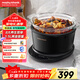 摩飛電器（Morphyrichards）電燉鍋多功能鍋家用3.5L煲湯鍋養生鍋可預約定時(shí)燉湯電煮鍋煮粥鍋嬰兒輔食料理鍋MR9082