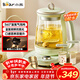 小熊（Bear）小氣泡養生壺 1.5L煮茶器茶壺 家用恒溫燒水壺 降噪輕音電熱水壺 帶玻璃燉盅 送禮好物 YSH-F15K3