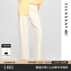 歌力思（ELLASSAY）商場(chǎng)同款新款100%棉舒適簡(jiǎn)約直筒氣質(zhì)長(cháng)款牛仔褲女EWW361N01600 珠光白 M