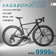 BROSS自行車(chē)Vagabond 6SE碳纖維長(cháng)途耐力公路車(chē)，油壓碟剎 Vagabond 6SE黑色（黑標） 24速 M