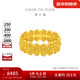 周大福蝶蝶生花足金四葉草黃金戒指(工費520)15號 約5.95g EOF1414