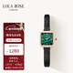 LOLA ROSE羅拉玫瑰小綠表手表女士學(xué)生百搭生日禮物新年禮物送女友老婆