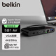 貝爾金（BELKIN）Type-C拓展塢 ipad轉接器 筆記本電腦擴展塢5合1 VGA投屏 USB擴展HDMI/千兆網(wǎng) 兼容雷電