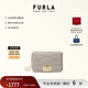 芙拉（FURLA）【新年禮物】1927羊皮迷你小包女士時(shí)尚菱格鏈條包單肩斜挎包 白色