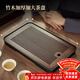 憶壺茶（YIHUTEA）茶盤(pán)托盤(pán)家用茶臺帶排水小型瀝水儲水實(shí)木功夫托盤(pán)泡茶具竹茶托 【爆款大號】茶盤(pán)36.5*24cm