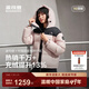 波司登（BOSIDENG）【新年聯(lián)名】25新款羽絨服商場(chǎng)男女同款運動(dòng)短款學(xué)生面包服外套 寒露粉1956 M 165/88A 體重約110-120斤