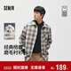 森馬（Semir）商場(chǎng)同款|長(cháng)袖襯衫男春季純棉磨毛格紋上衣2026時(shí)尚101126105108