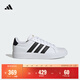 adidas STREETTALK休閑板鞋男女阿迪達斯官方輕運動(dòng)   白色/黑色   38