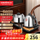 金灶（KAMJOVE）燒水壺茶具套裝 涌泉式底部上水茶具泡茶壺 功夫茶具 家用自動(dòng)上水電熱水壺 0.9L H-K8
