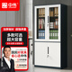 中偉文件柜辦公柜鋼制鐵皮柜資料柜檔案柜儲物拆裝柜薄邊大器械柜加厚