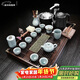 琦軒源功夫茶具燒水壺一體全自動(dòng)泡茶套裝家用茶盤(pán)高檔茶臺實(shí)木茶海