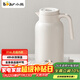小熊（Bear）保溫壺無(wú)縫內膽316L不銹鋼家用保溫暖水壺大容量熱開(kāi)水瓶2L米黃色