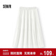 森馬（Semir）半身裙女松緊腰蛋糕裙百搭2025夏季肌理雪紡長(cháng)裙垂感107425120060