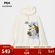 FILA 斐樂(lè )官方女子連帽衛衣冬新款時(shí)尚休閑舒適針織長(cháng)袖上衣 糖砂白-IV M 165/84A/M