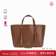 PINKO【新年禮物】女士通勤大容量雙滾筒式大號單肩手提托特包女包禮物 L48Q