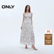 ONLY 2025夏季度假印花輕薄吊帶仙女長(cháng)裙連衣裙女|125207049