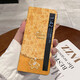 適用適用榮耀magicv5手機殼vivoxfold5翻蓋真皮套magicvs3保護套 閃福小馬黃折疊屏全包翻蓋皮套 華為MateXTs非凡大師