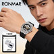 朗瑪（RONMAR）冰川系列自動(dòng)機械手表鏤空國表腕表運動(dòng)初高中男女款新年生日禮物