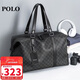 POLO旅行包男士商務(wù)出差手提包旅行袋行李包袋運動(dòng)健身包大容量收納
