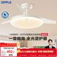 歐普照明（OPPLE）風(fēng)扇燈吊扇燈護眼全光譜智控LED照明Ra95餐廳臥室燈包安裝 冰風(fēng)白