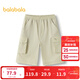 巴拉巴拉童裝兒童短褲男童2025夏季女童大童褲子速干工裝褲中褲潮 貝殼卡50225 175