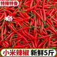 胖東來(lái)同款小米椒新鮮10斤批發(fā)云南特辣現摘紅辣椒新鮮椒小米椒 5斤帶箱優(yōu)選新鮮小米椒
